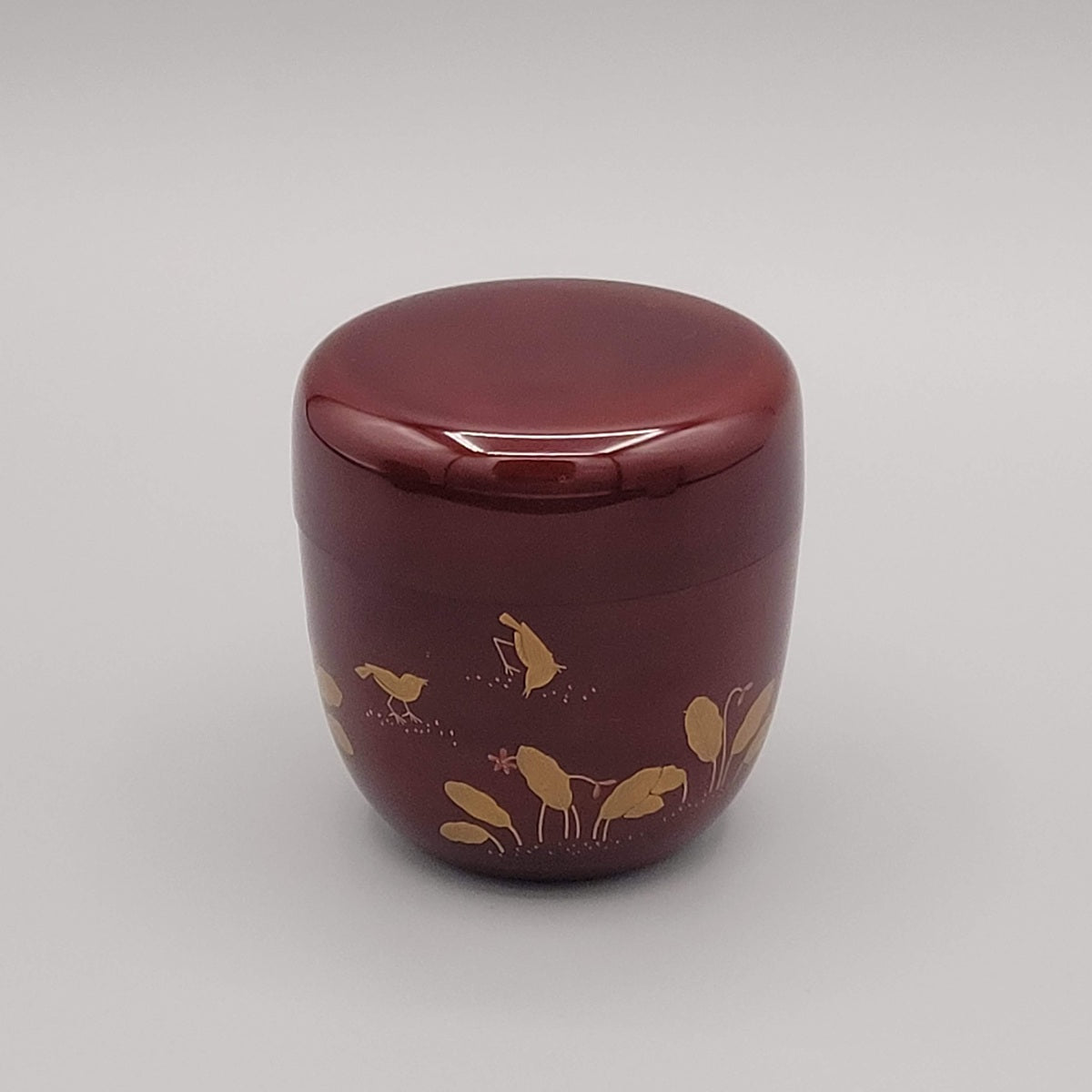 Matcha natsume Hagi 萩 and Hibari 雲雀 Nakamura Sōetsu