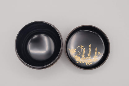 Matcha natsume Hagi 萩 and Hibari 雲雀 Nakamura Sōetsu