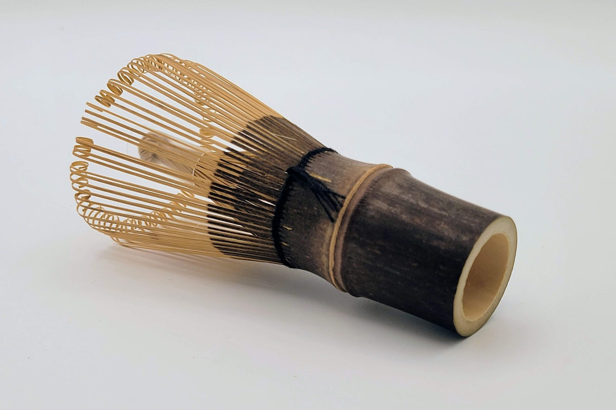 Matcha set hand-carved black bamboo whisk beater (100 teeth) 百本立