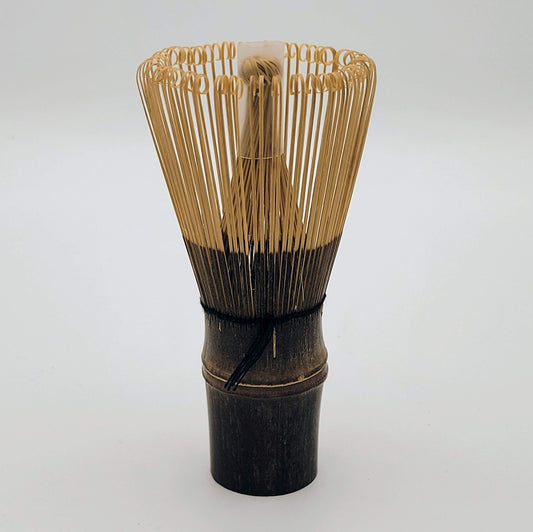Matcha set hand-carved black bamboo whisk beater (100 teeth) 百本立