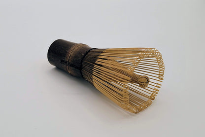 Matcha set hand-carved black bamboo whisk beater (100 teeth) 百本立