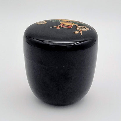 Matcha natsume with Shochikubai motif 松竹梅 Sakata Minetosh